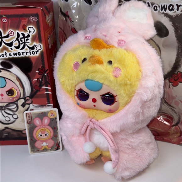 Baby Three Im Not A Warrior (Not Your Hero) Confirmed Rabbit Hero Plush - Picture 5 of 7